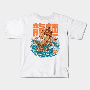 Great Ramen Dragon off Kanagawa Kids T-Shirt